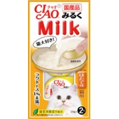 超美味!日本CIAO米魯克牛奶杯-牛奶+干貝風味/25g*2入