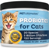 (保存2018.06)美國Pet Ultimates貓用『終極益生菌』，AMAZON銷售NO.1（益生菌＋益菌生）/44g
