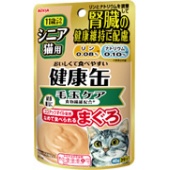 (保存2024.5.1)日本Aixia 11歲低磷低鈉『腎臟』健康機能餐包-化毛配方/40G