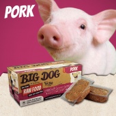 BARF~巴夫生食肉餅 BIG DOG RAW FOOD~豬肉口味/盒(含運)