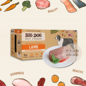 BARF~巴夫生食肉餅 BIG DOG RAW FOOD~羊肉口味/盒(含運)