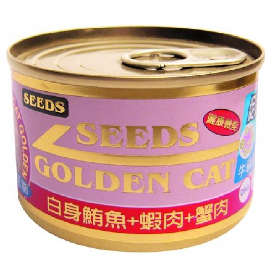 Golden Cat頂級黃金貓罐 (鮪魚+蝦肉+蟹肉) /170G，加大更划算