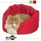 法國BOBBY花樣型窩~貓咪斜口式暖暖睡窩
