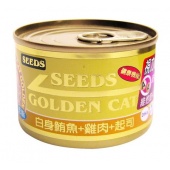 Golden Cat 頂級黃金貓罐 (鮪魚+雞肉+起士) /170G，加大更划算