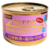 Golden Cat 頂級黃金貓罐 (鮪魚+雞肉+牛肉) /170G，加大更划算