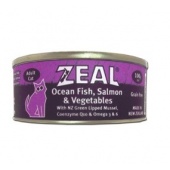【主食罐】紐西蘭ZEAL天然無穀低敏貓罐+Q10/海魚鮮鮭