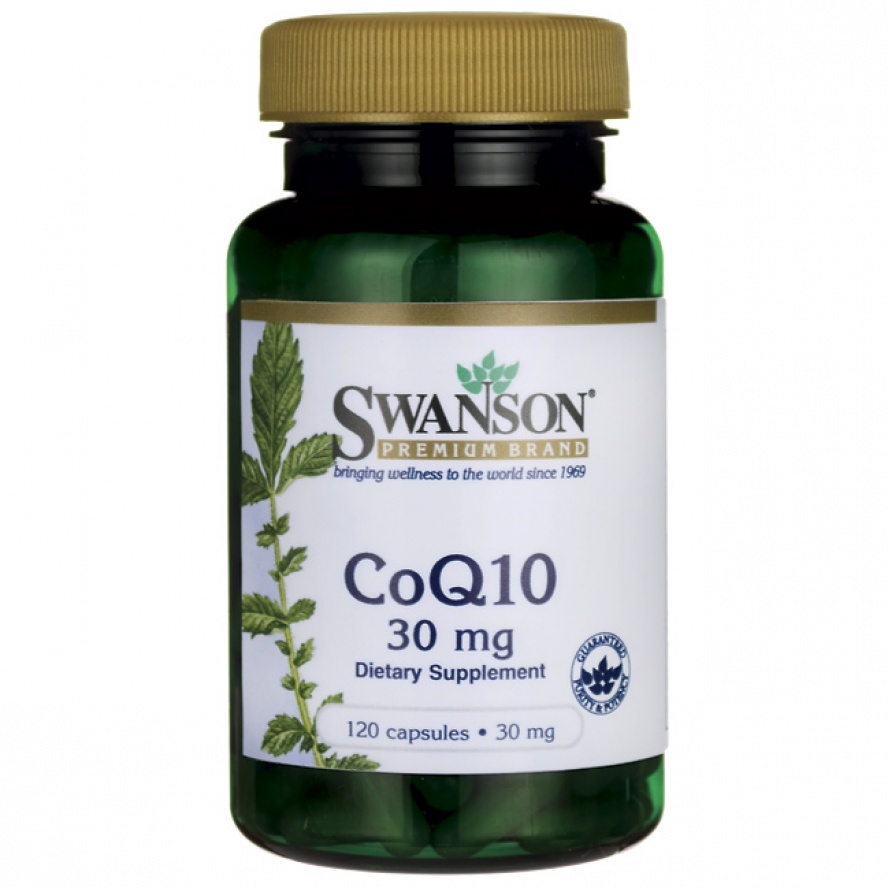 【天然!推薦】美國人用級Swanson CoQ10天然輔酶(30mg)/120粒