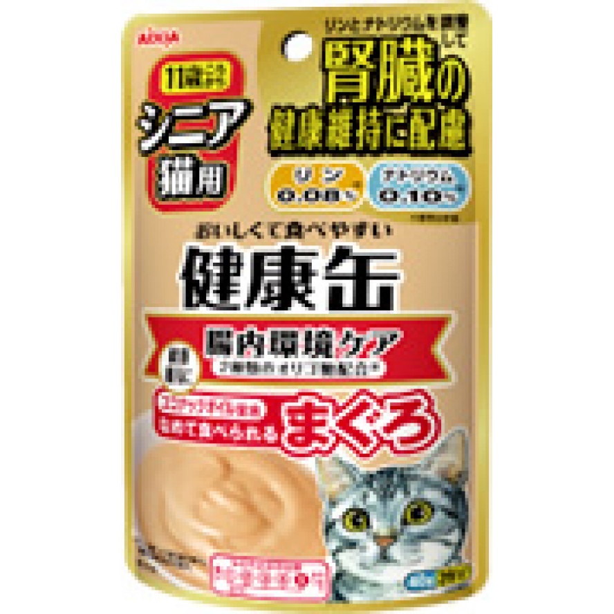 日本Aixia 11歲低磷低鈉『腎臟』健康機能餐包-腸道維護/40G