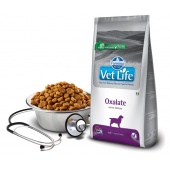 義大利法米納Vet Life獸醫寵愛天然處方犬糧~VD8 犬用泌尿道草酸鈣結石配方/2kg