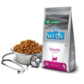 義大利Vet Life獸醫處方天然糧~泌尿道磷酸銨鎂結石配方食品(貓用)/2kg