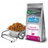 義大利法米納Vet Life獸醫寵愛天然處方貓糧~VC4 貓用泌尿道結石管理照護配方/2kg