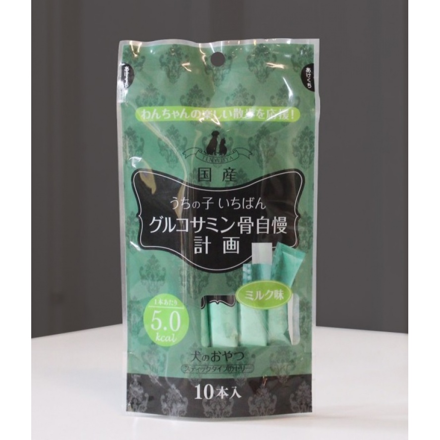 日本傑利保健果凍條~葡萄糖胺健骨，保健、補水、軟食、超低熱量/10入