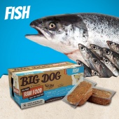 BARF~巴夫生食肉餅 BIG DOG RAW FOOD~鮭魚口味/盒(含運)