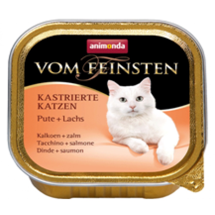 德國凡妮絲養生主食貓罐，推薦結紮及肥貓/火雞肉+鮭魚