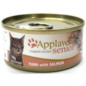 (保存2022.5.15)頂級英國Applaws主食貓罐，70g-熟齡貓【鮪魚+鮭魚】