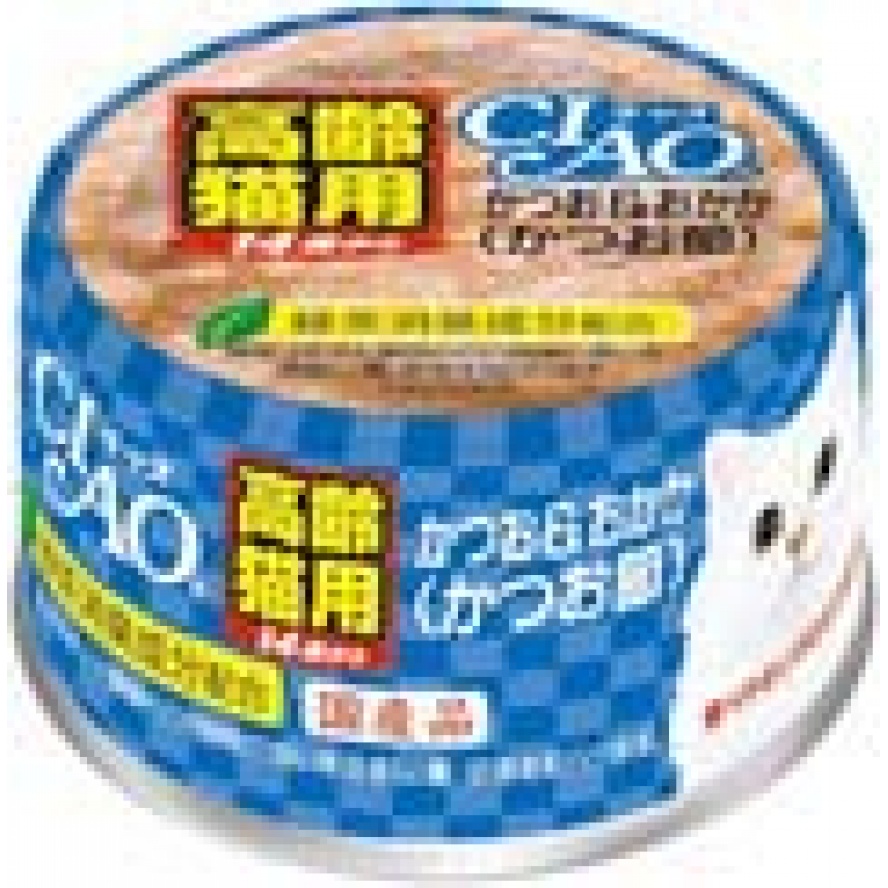日本CIAO旨定長壽餐罐~14歲(鰹魚)/75G