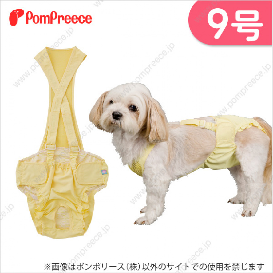 日本PomPreece最新大型犬~尿失禁介護用及男生禮貌帶、女生生理褲共用/9號