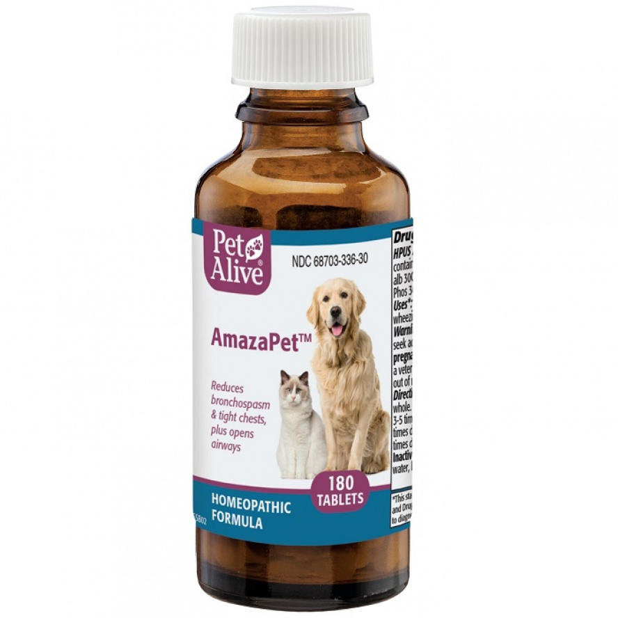 美國PetAlive~AmazaPet呼吸保健錠/180片