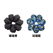 Petals-棉花版組合式花朵頭套(黑色/藍色雙色可選)/S