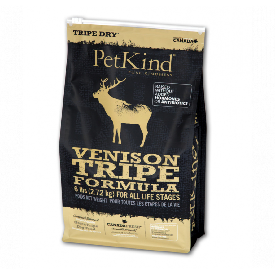 PetKind 野胃 天然鮮草肚狗糧 放牧鹿肉/6磅