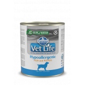法米納Vet Life犬用低敏配方(魚肉+地瓜)處方主食罐300g
