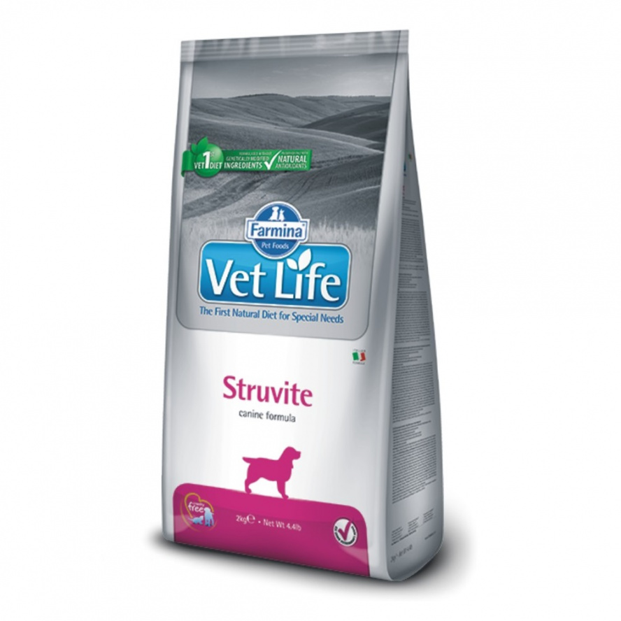 義大利Vet Life獸醫處方天然糧~泌尿道磷酸銨鎂結石配方食品(犬用)/2kg