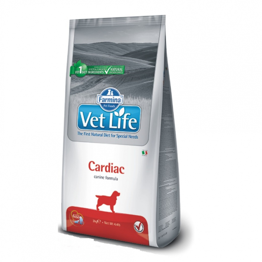 義大利Vet Life獸醫處方天然糧~心血管配方食品(犬用)/2kg