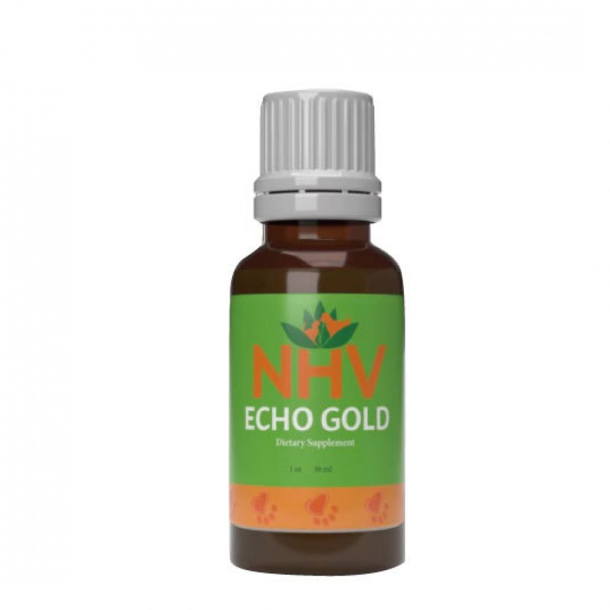 NHV藥草獸醫。耳道<外用>照護滴露 ECHO GOLD