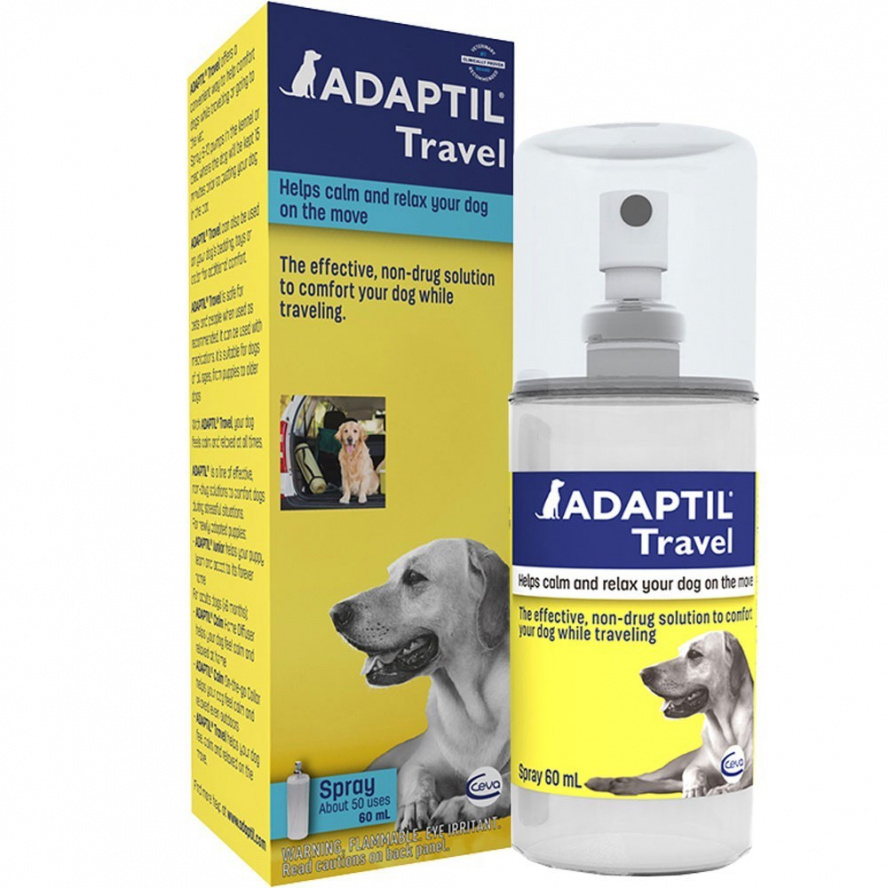 【獸醫推薦】ADAPTIL 犬用費利靜噴劑/60ml 犬用費洛蒙情緒安撫