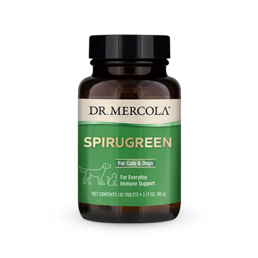 美國Dr. MERCOLA綠色螺旋～微藻蝦青素＋螺旋藻錠/180錠