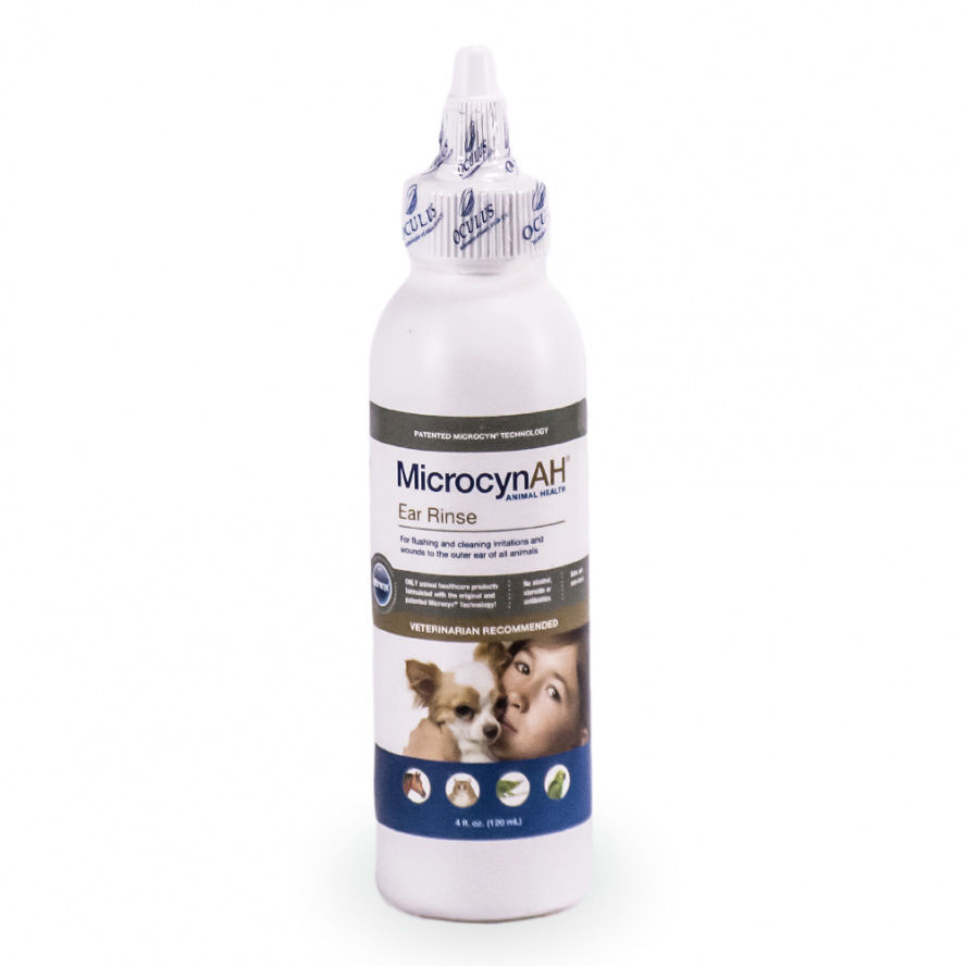 【MicrocynAH 麥高臣】寵物神仙洗耳水/4oz(120ml)