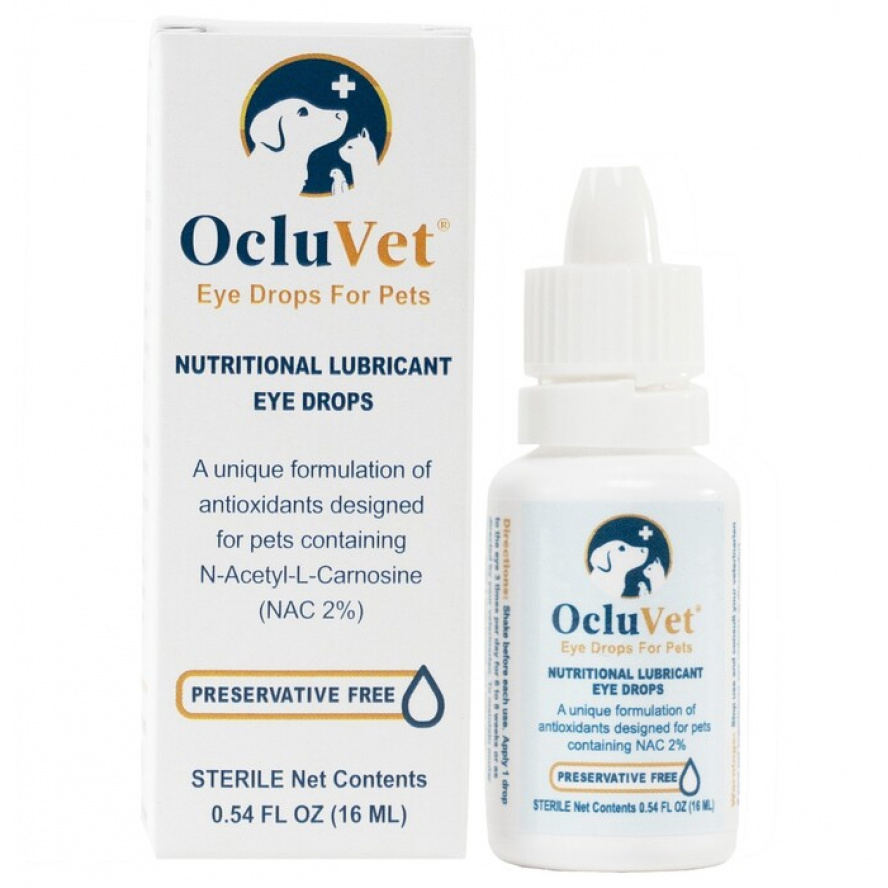 新包裝！【原廠公司貨】歐可明 OcluVet 動物眼睛保健眼液/16ml